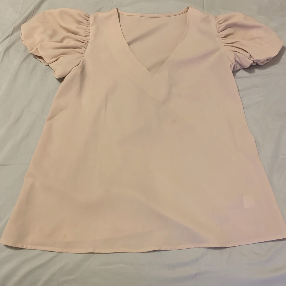 Small pinkish cream women’s blouse